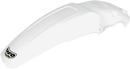 UFO MX Rear Fender - White - Suzuki - RM '89-'92 SU02905041