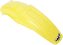 UFO MX Rear Fender - OEM Yellow - Suzuki - RM '89-'92 SU02905101