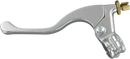PARTS UNLIMITED Shorty Style Power Lever Assembly - Left Hand - Honda - Silver 43-1101L