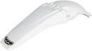 UFO MX Rear Fender - White - Yamaha - YZ '96-'02 YA02897046