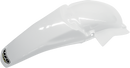 UFO MX Rear Fender - White - Yamaha - YZ '03-'05 YA03863-046