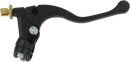 PARTS UNLIMITED Shorty Style Power Lever Assembly - Left Hand - Honda - Black 43-1104L