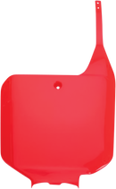 UFO Front Number Plate - Red HO02674067