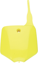 UFO Front Number Plate - Neon Yellow SU03926-102