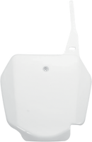UFO Front Number Plate - White SU03968-041