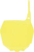 UFO Front Number Plate - Yellow SU03989102