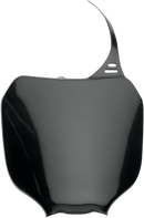 UFO Front Number Plate - Black YA03823001