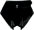 UFO Front Number Plate - Black KT03075-001