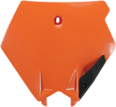 UFO Front Number Plate - Orange KT03075-127