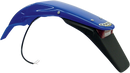 UFO Enduro Rear Fender with 21/5W Light - Reflex Blue YA03868-089