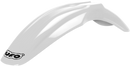 UFO Universal Supermoto Front Fender - White PA01027-041
