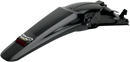UFO Enduro Rear Fender - With LED Light - Black HO03646-001