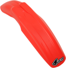 UFO Universal Supermoto Front Fender - Red PA01027-070