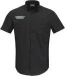 THROTTLE THREADS Drag Specialties Vented Shop Shirt - Black - XL DRG31ST26BKXL