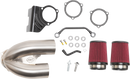 S&S CYCLE Tuned Induction Air Cleaner Kit - Stainless Steel 170-0635A