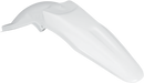 UFO MX Rear Fender - White - Kawasaki - KX '06-'08 KA03766-047
