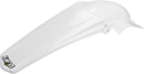 UFO MX Rear Fender - White - Yamaha - YZ '06-'09 YA03881-046