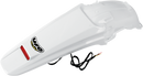 UFO Enduro Rear Fender with LED - White - HO04603-041