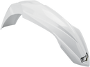 UFO Front Fender - White - Yamaha - YZ/WR '10-'21 YA04809-046
