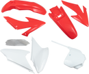 UFO Replacement Body Kit - OEM Red/White - Honda - CRF '08-'14 HOKIT117-999