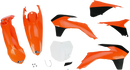 UFO Replacement Body Kit - OEM Orange/White/Black - KTM - SX '13-'15 KTKIT515-999