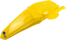 UFO MX Rear Fender - Yellow - Yamaha - YZ '14-'18 YA04840-101