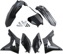 UFO Replacement Body Kit - Black - Honda - CRF '17-'21 HOKIT120001