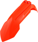 UFO Front Fender - Fluorescent Orange - KTM - SX '18-'26 KT04083-FFLU