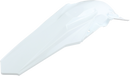 UFO MX Rear Fender - White - Suzuki - RMZ '18-'26 SU04940-041
