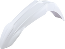 UFO Front Fender - White - Yamaha - YZ '18-'26 YA04856-046
