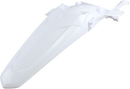 UFO MX Rear Fender - White - Yamaha - YZ '18-'23 YA04857-046
