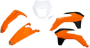 UFO Replacement Body Kit - OEM Orange/White/Black - KTM - EX '14-'16 KTKIT524999