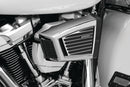 Kuryakyn Servo Cover Milwaukee-8 with Air Cleaners in Black for Harley-Davidson Milwaukee-Eight Models