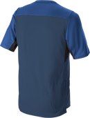 ALPINESTARS Drop 6.0 V2 Short-Sleeve Jersey - Midnight Blue/Black - 2XL 1766322-7319-2X