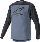 ALPINESTARS Drop 6.0 V2 Long-Sleeve Jersey - Black/Gray - Large 1766422-9291-LG