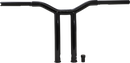 BURLY BRAND Dominator Handlebar - Raked - 12" - Black B12-6052B