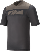 ALPINESTARS Drop 4.0 Short-Sleeve Jersey - Black/Gray - Medium 1766220-1065-MD