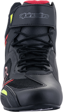 ALPINESTARS Faster-3 Rideknit® Shoes - Black/Red/Yellow - US 8 / EU 40.5 25103191368
