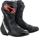 ALPINESTARS Supertech R Boots - Black/Red - US 12.5 / EU 48 2220021-1236-48