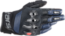 ALPINESTARS Halo Gloves - Dark Blue/Black - Large 3504822-7109-L