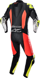 ALPINESTARS GP Tech v4 Leather Suit - Black/Red/Yellow Fluo - US 46 / EU 56 3156822-1355-56