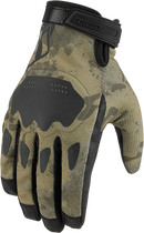 ICON Hooligan™ CE Gloves - Tan Camo - Small 3301-4408