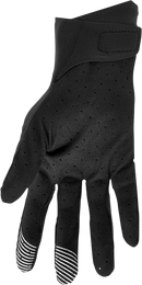 SLIPPERY Flex Lite Gloves - Black/Charcoal Large (Part Number 3260-0459)