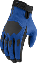 ICON Hooligan™ CE Gloves - Blue - Small 3301-4360