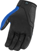 ICON Hooligan™ CE Gloves - Blue - Small 3301-4360
