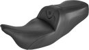 SADDLEMEN Roadsofa™ Seat - without Backrest - Black/Black Stitch - FLH/FLT '08-'24 808-07B-187