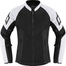 ICON Women’s Mesh AF Jacket 2822-1492 - White, Medium