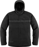 ICON PDX3™ Jacket Black Large with Removable Vest Liner and D3O Impact Protectors