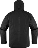 ICON PDX3™ Jacket Black Medium - Removable Insulated Vest Liner and D3O Impact Protectors