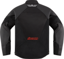 ICON Mesh AF™ Leather Jacket Slayer Large - Durable Leather and Mesh Construction with Impact Protection